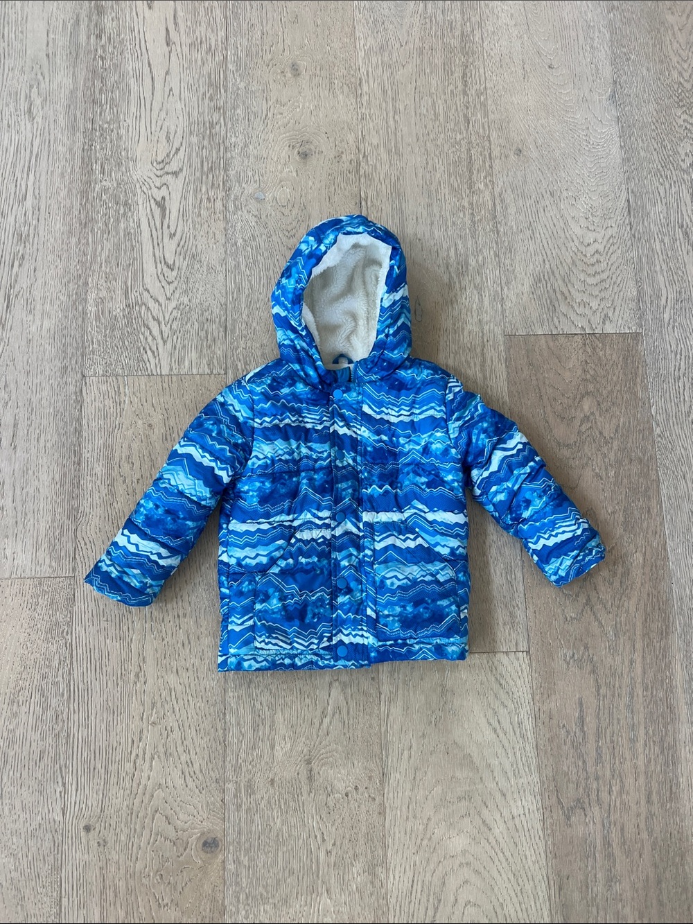 4T Kids Puffer Jacket with Hood. Winter Coat.